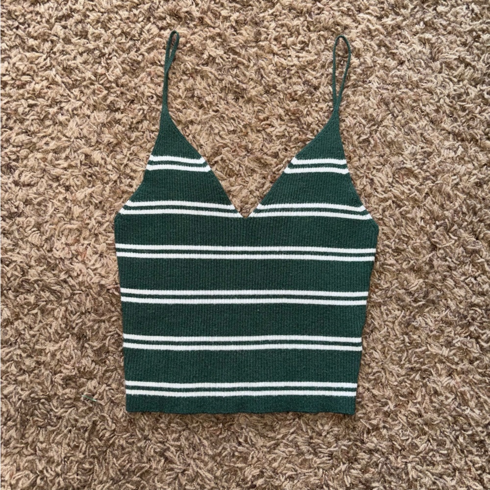 La Hearts | Striped Knit Tank Top